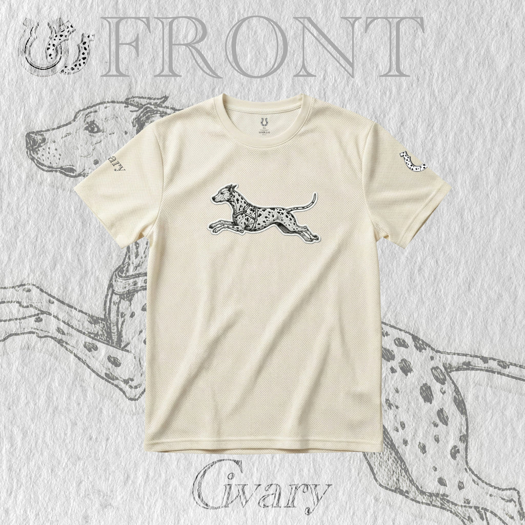 The Charging Dalmatian Knight Performance Tee