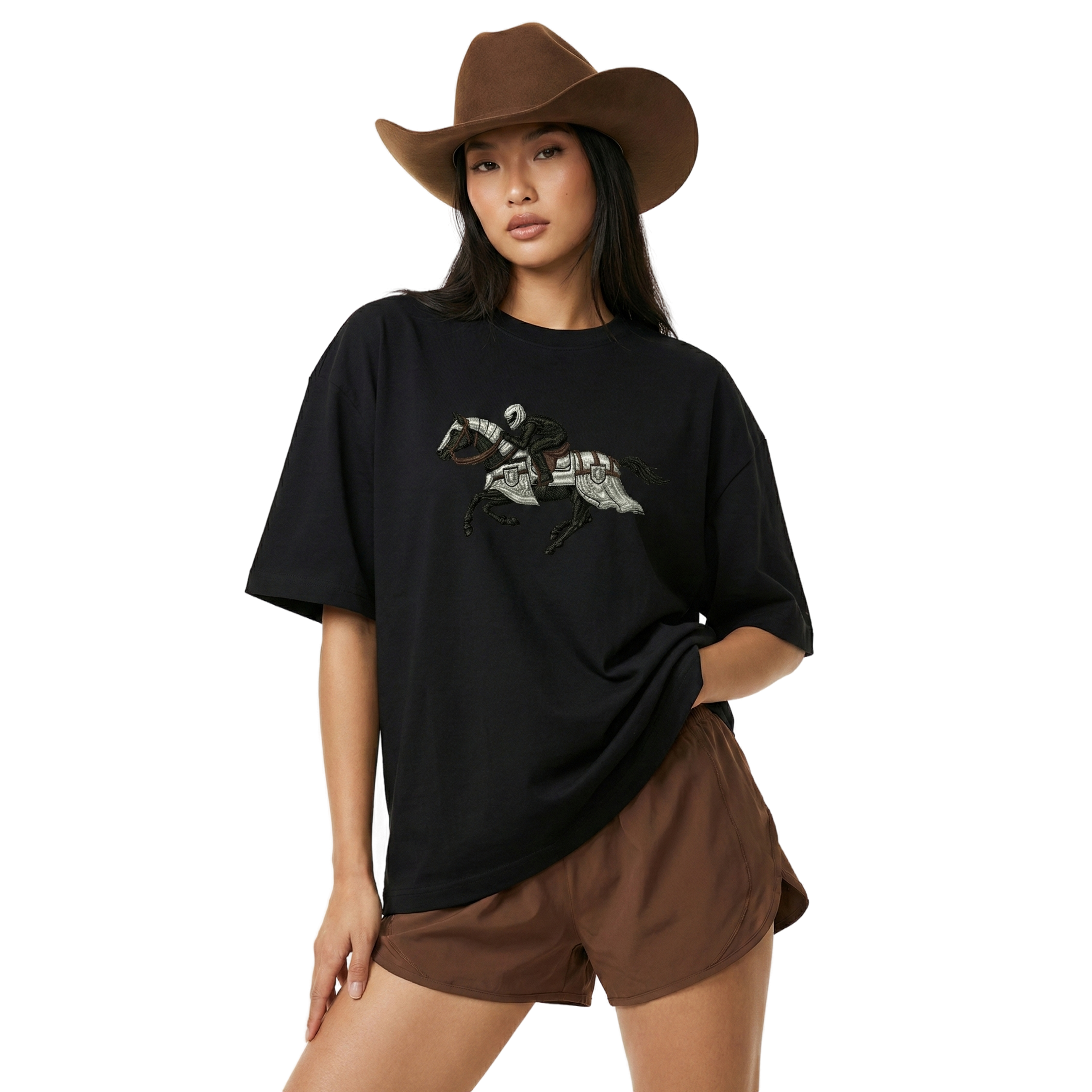 Civary Black in Benchakitti performance tee