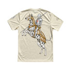 The Charging Dalmatian Knight Performance Tee